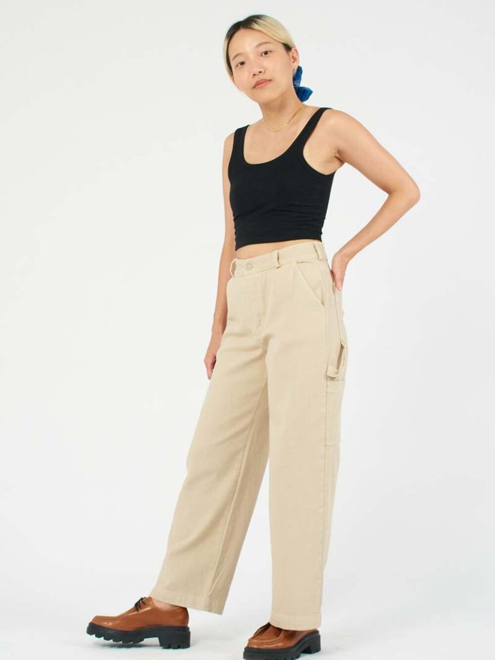 Lacausa Aidan Trouser Sea Salt Size 4 NWT